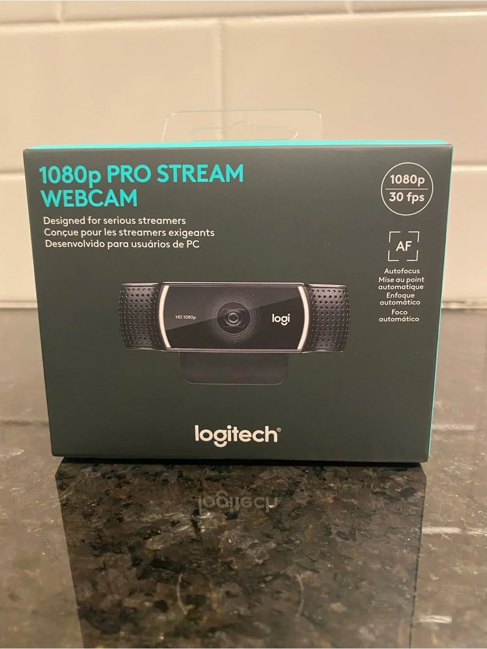 Logitech - “C922 Pro Stream Webcam ” Video Streaming, Recording & Video Calling